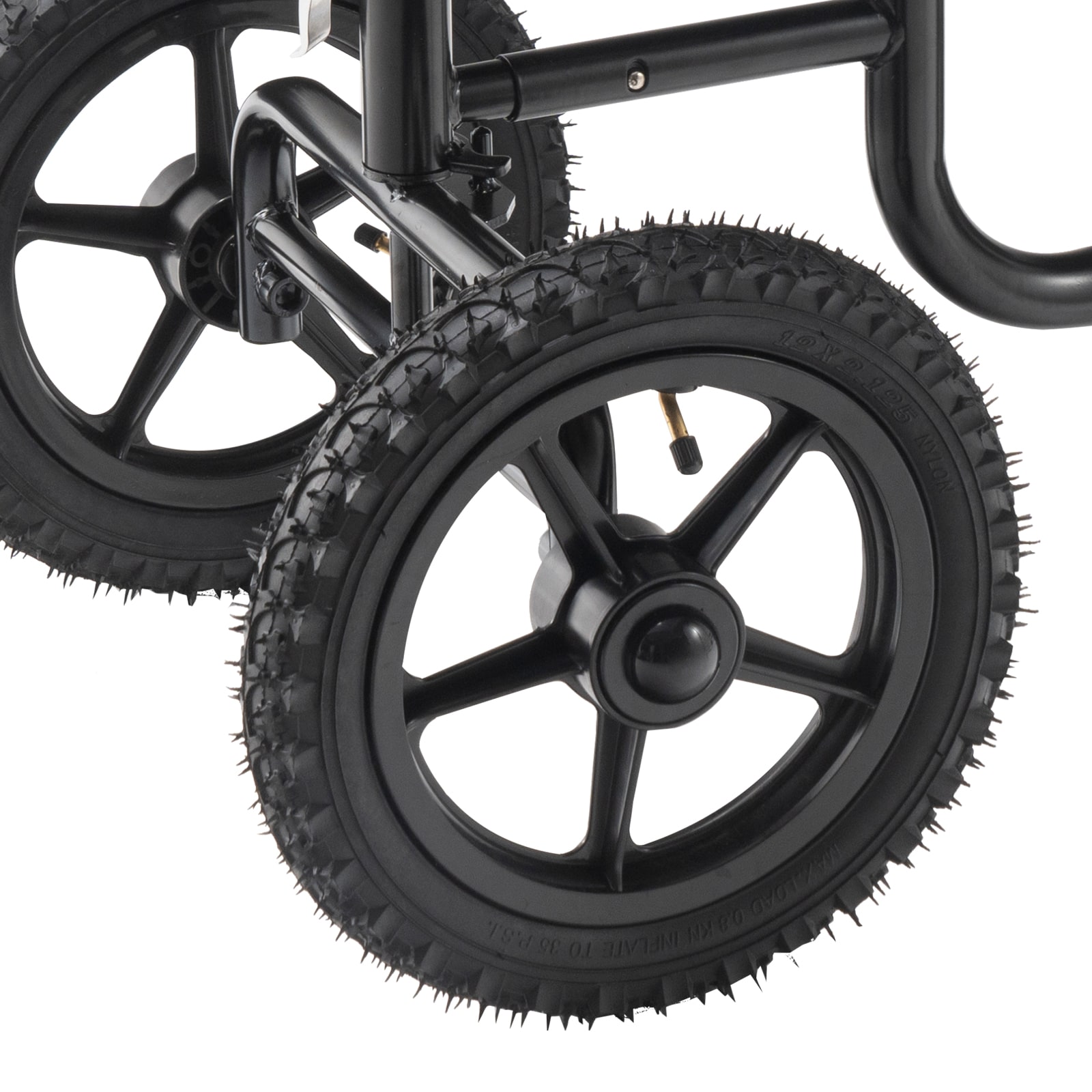Folding Knee Scooter Steerable Knee Walker For Leg Recovery_voghion.com
